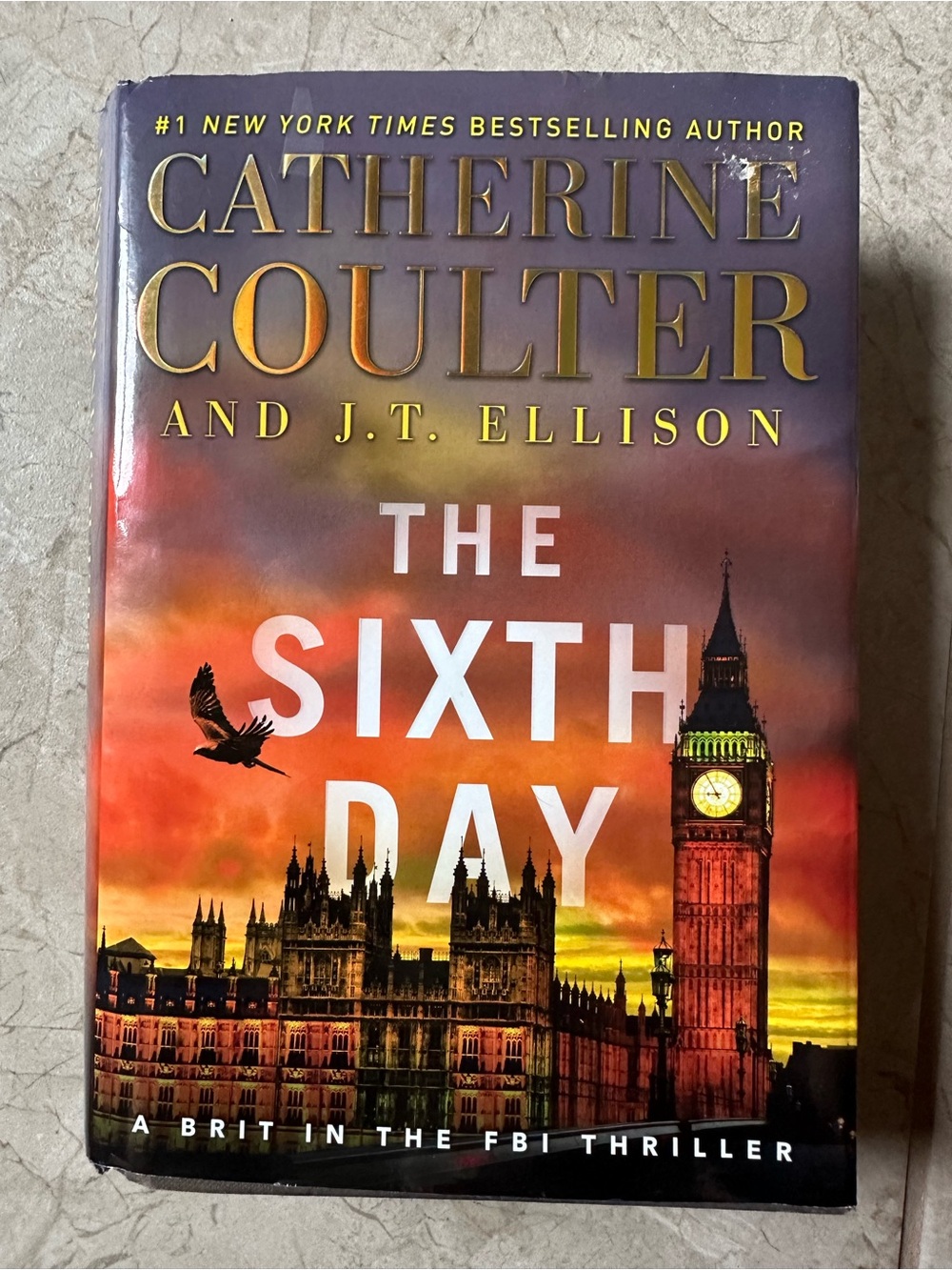 The Sixth Day Catherine Coulter hardcover book